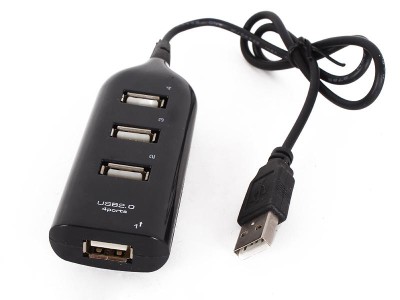 USB HUB 4 Port HUB 2.0 for PC Laptop High Speed