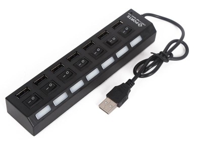 USB Hub 7 Port for MAC Windows PC Laptop