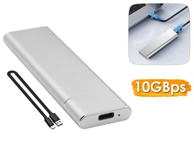 SSD Hard Drive Enclosure Case for NGFF NVME