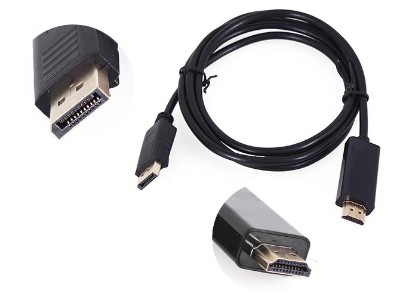 1.8m DisplayPort to HDMI Adapter Cable 1080P