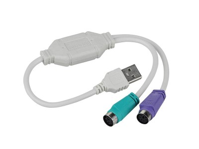 USB to PS/2 Dual Adaptor Cable