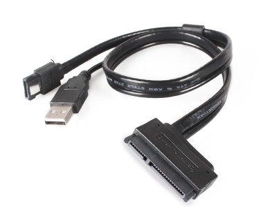 eSATA to SATA Serial Adapter Cable for 2.5