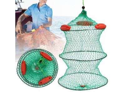 Fishing Net with Floating Balls