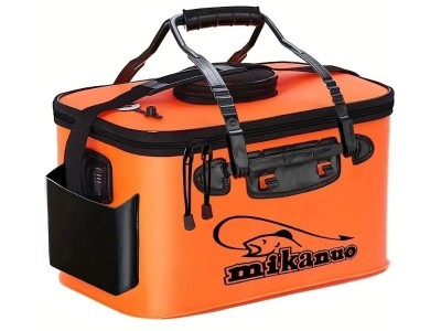 NZ 23L Foldable Fishing Bucket - EVA, Live Bait, Fish Net Cover