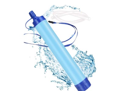 Emergency Water Filter Straw - Camping Survival Purifier NZ