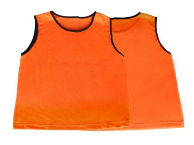 10 pcs Mesh Training Bib Soccer Vest for Kids-Orange