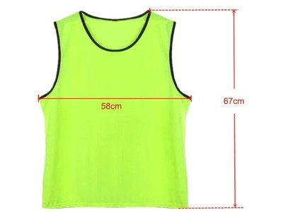 10 pcs Mesh Training Bib Soccer Vest for Adult