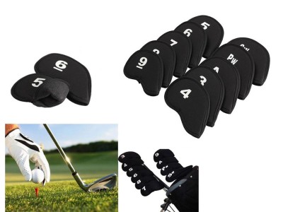 10pcs Golf Head Protector Cover