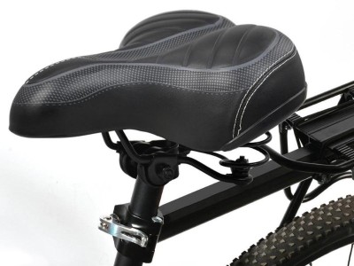Black Comfortable Bicycle Saddle Bike Seat