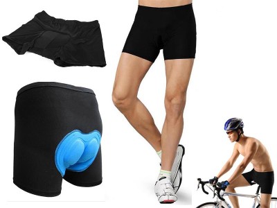 Elastic 3D Silicon Gel Padded Cycling Short - Men Size XXL