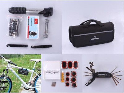 Multifunctional Bike Repair Set with Carry Bag