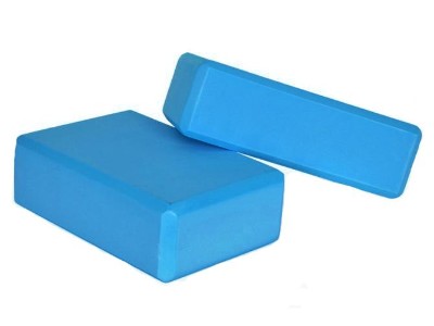 Blue Yoga Blocks (Set of 2) for Fitness & Pilates