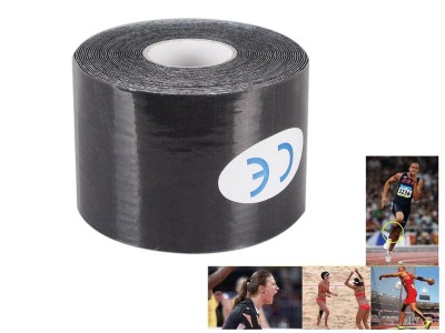 Black Muscle Fix Therapy Tape for Swimming/ Running/ Cross fit