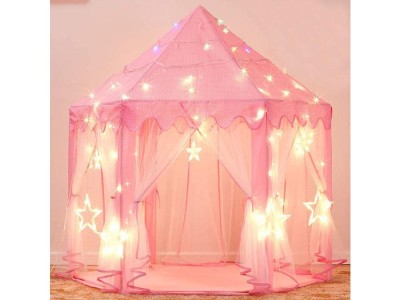 Kids Play Tent Hexagon Princess Playhouse