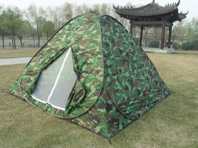 Pop-up Outdoor Camping Tent for 2-3 Person Camouflage