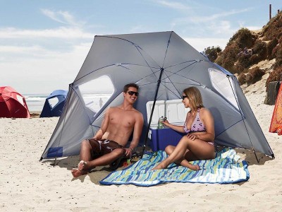 Portable 8-Foot Canopy Sun Umbrella