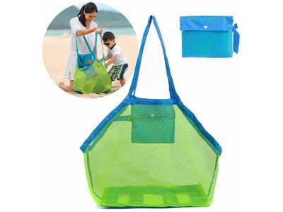 Mesh Beach Tote Bag Toy Storage Bag
