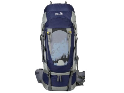 Tramping Pack Backbag 80L + Rain cover