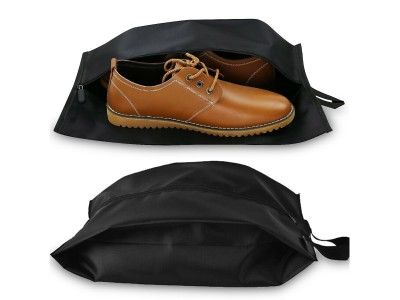 2pcs Travel Shoe Bag – Black