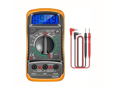 XL830L Digital Multimeter Portable Multimeter AC/DC Voltmeter