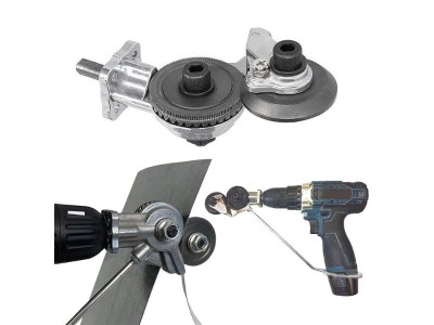 Electric Drill Plate Cutter Attachment