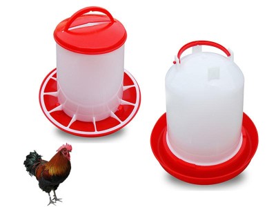 Poultry Bird Chicken Drinker 6L and 3kg Feeder