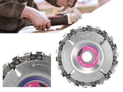 Grinder Chain Disc 4 Inch Tooth Wood Carving Disc