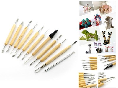Wax Pottery Clay Sculputure Tools 11 pcs
