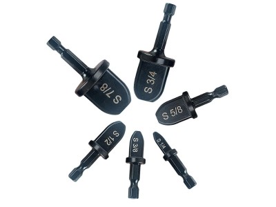 Copper Pipe Swaging Tool Drill Bit Set