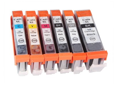 Ink Cartridges PGI-650 CLI-651 Whole Set for Canon