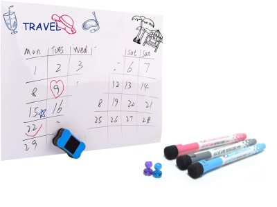 A3 Magnetic Soft Whiteboard Note Message Board,