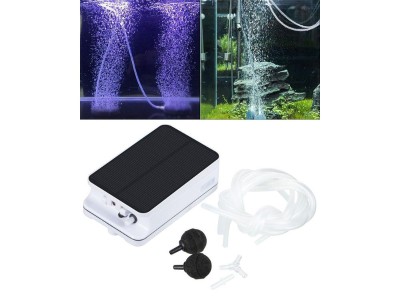 Solar Oxygen Pump  For Aquariums Fish Tank