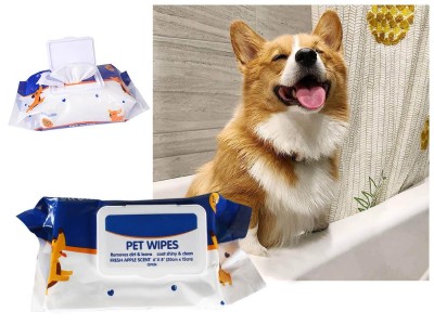 Hypoallergenic Pet Cleaning Wipes