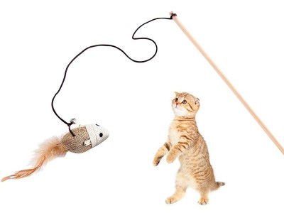 Cat Teaser Mouse Cat Toy