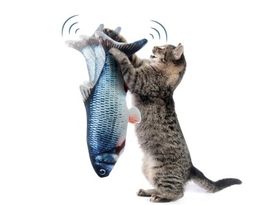 Cat Toy Fish Electric Flopping Fish Toy for Cat
