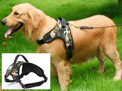 Multipurpose Camouflage Pulling Sports Dog Harness