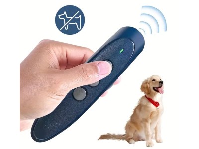 Ultrasonic Anti-Bark Dog Training Device - Rechargeable