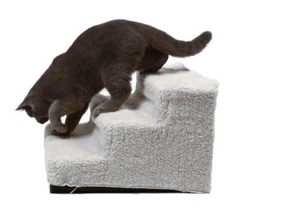 Pet Dog Stairs with Cover for Indoor and Outdoor 3 Steps