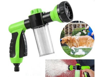 Dog Wash Foam Gun Pet Bathing Shower Spray with Soap Dispenser