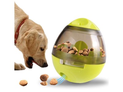 Tumbler Shape Food Ball Toy Training IQ for Dogs