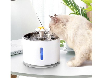 Pet Cat Water Feeder Auto Fountain Drinking Bowl