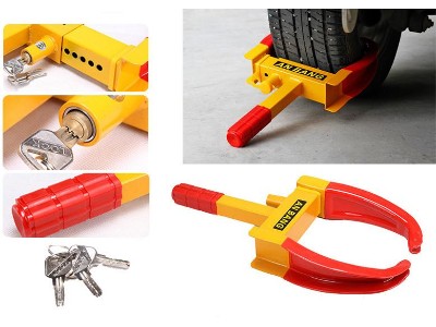 Anti-theft Wheel Lock Clamp Car Tyre Boat