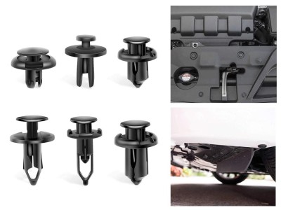 120pcs Universal Plastic Auto Fender Clips