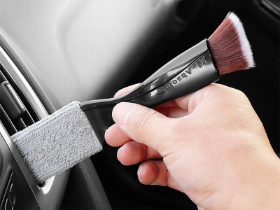 Car Air Vent Cleaning Brush - Dual Ended Interior Detailer