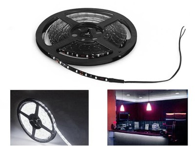 Waterproof 5M 12V White LED Strip Light