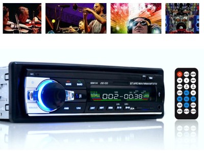 Remote Control Bluetooth Car Stereo Player with Microphone