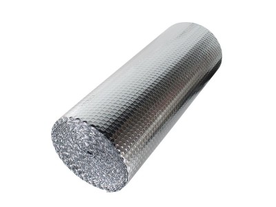 Double-Layer Foil Bubble Insulation Roll 10m x 600mm