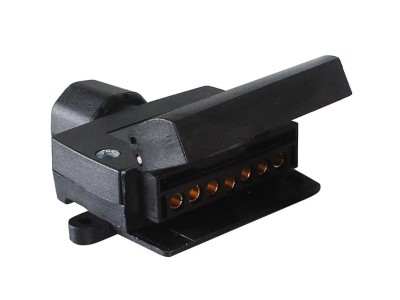7 Pin Female Flat Trailer Plug