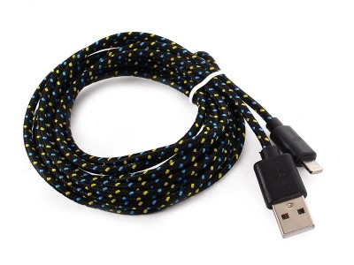 Braided Cable Charge Data Sync for iPhone 5-3M