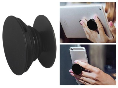 Collapsible Grip and Stand for Phones Tablets